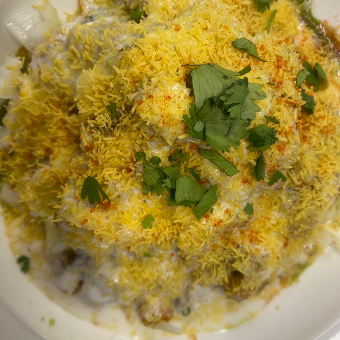 Samosa Chaat.