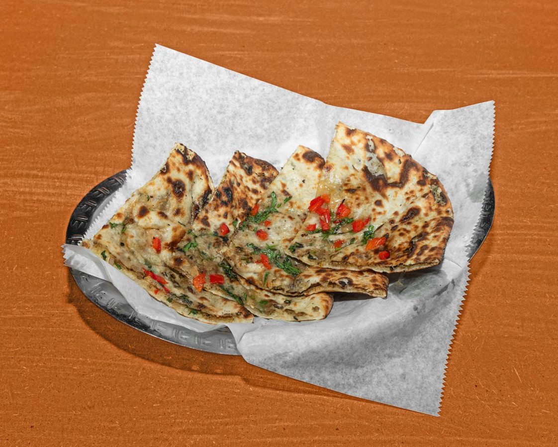Cheese Keema Naan.